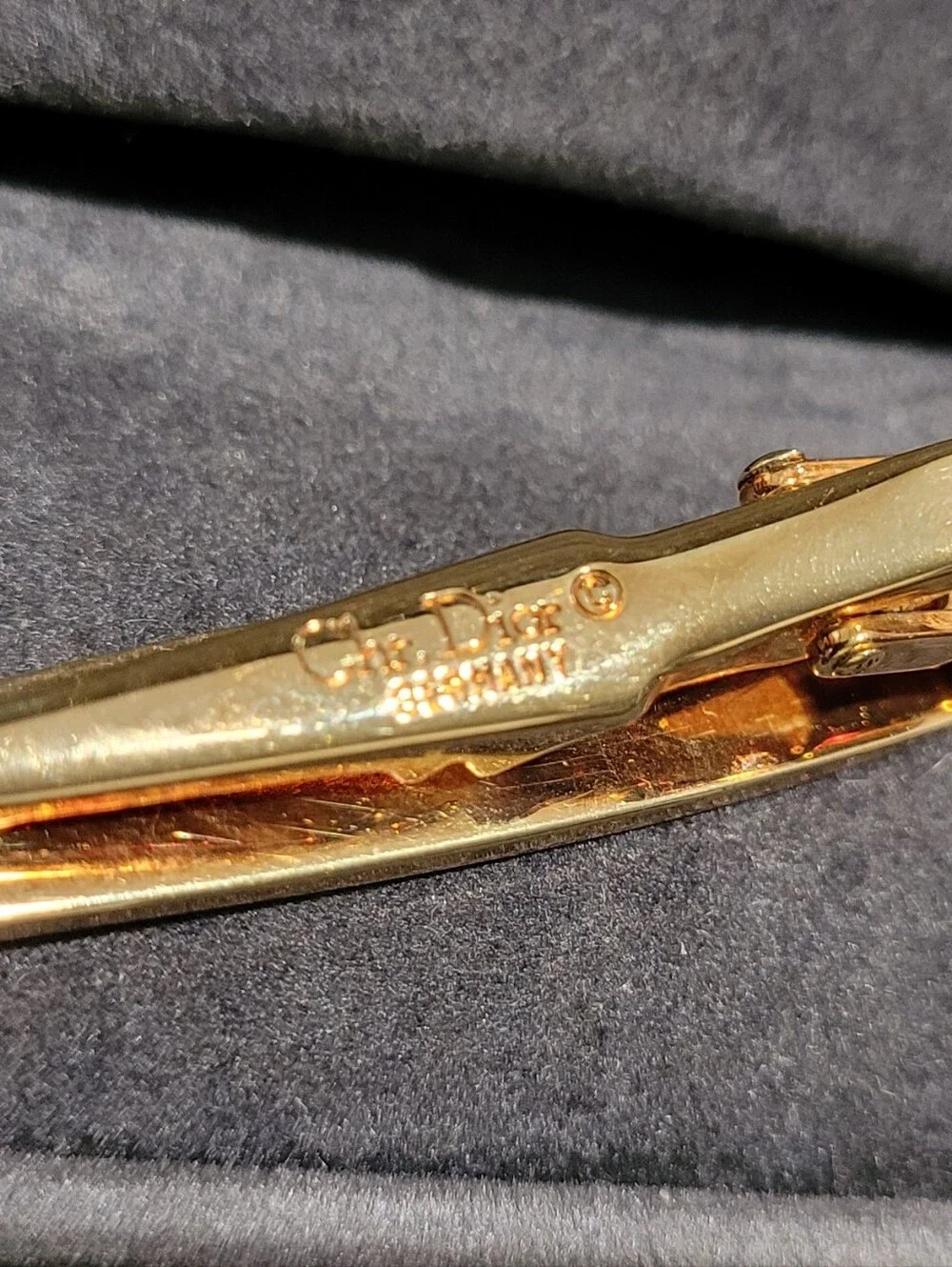 Dior tie bar
